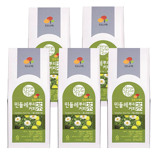 민들레뿌리 커피발효차 34g (1.7gx20T)*5EA