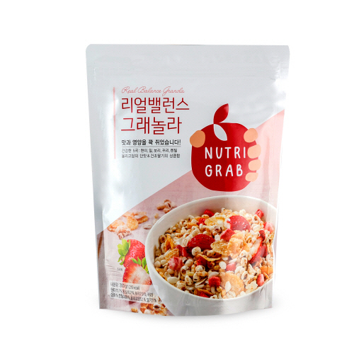 [리빙라이프] 뉴트리그랩 리얼밸런스 그래놀라 300g*2ea
