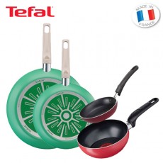 [테팔] 프레쉬무드 프라이팬 24cm+30cm+미니팬 12cm+미니볶음팬 16cm  TFC-FM430EP12W