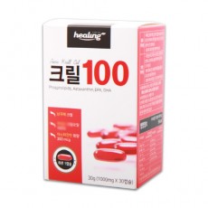 힐링 크릴100 크릴오일 1000ml 30캡슐