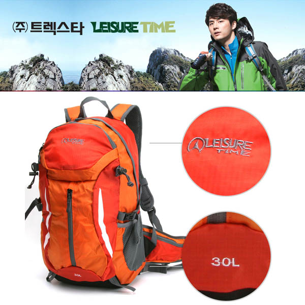 트렉스타 레져타임 로키 배낭 오렌지(30L)