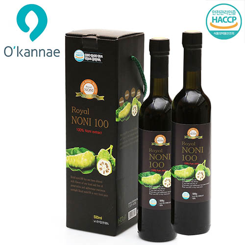 로얄 노니 100% (선물용) 500ml x 2병