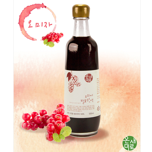 온새미로 오미자발효원액 500ml