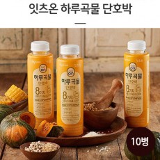[한국야쿠르트] 잇츠온 하루곡물 단호박 40g x 10병