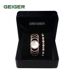 [GEIGER] SET 가이거 여성 메탈 시계  GE61139_RG