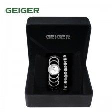 [GEIGER] SET 가이거 여성 메탈 시계  GE61140_WS