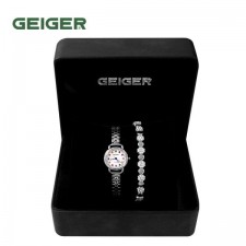 [GEIGER] SET 가이거 여성 메탈 시계  GE61187_WT
