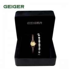 [GEIGER] SET 가이거 여성 메탈 시계 GE612004_GBR