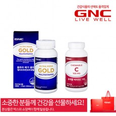 [GNC] 프리미엄 남녀 종합비타민 2종세트-선물박스+쇼핑백포함