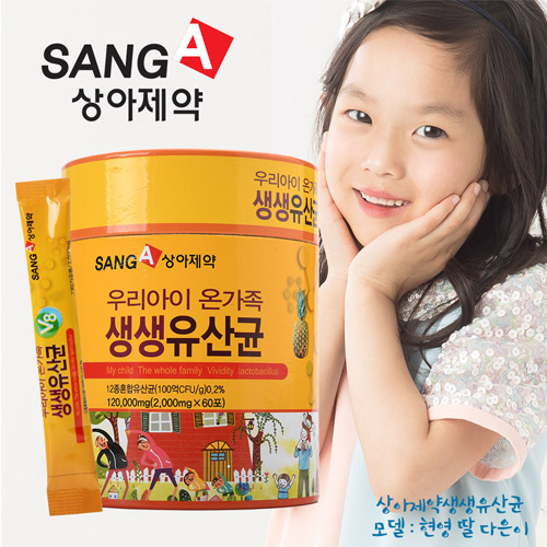상아제약 생생유산균 5g*60포
