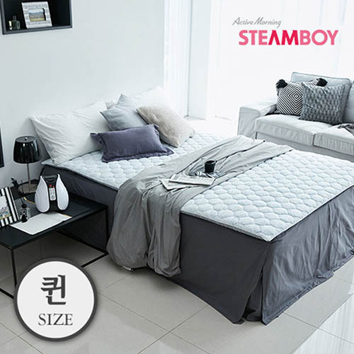 [스팀보이] 프리미엄 올폼 분리난방 커버분리형 온수매트 퀸 S7200-F1712