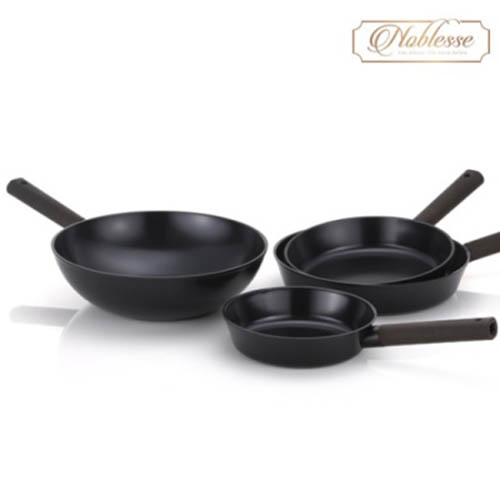 네오플램 노블레스 IH 인덕션 후라이팬 4종세트(F20cm+24cm+28cm*W28cm)