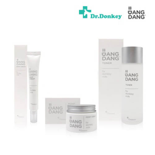 닥터동키 클레오미 토탈케어 당당 수분 보습 3종세트 (당당토너150ml+당당모이스트 크림50g+당당스팟크림30g)