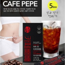 카페빼빼 다이어트커피 액상커피 (20ml*10포) 5box(50포) / 기간세일/유통기한 20.2.26