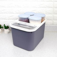 올패스미니잡곡쌀통(중) 10kg(390*275*255)