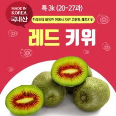 고흥 레드키위 특 3k (20-27과)