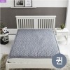 [더조은잠] 마이크로모달 온열DC 탄소섬유매트 퀸 웨이브블루