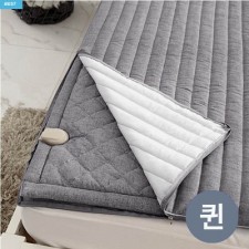 [더조은잠] 마이크로모달 온열DC 탄소매트 전용커버 퀸 그레이