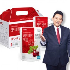 래오이경제 물한방울 넣지않은 100% 레드비트 NFC착즙 30포