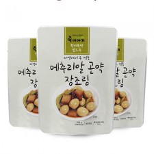 죽이야기 메추리알 곤약 장조림 100g x 5ea