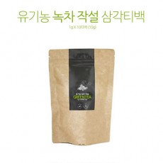오가닉티쥬 유기농 녹차 작설 삼각티백 (1g x 10티백)*3ea