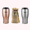 [필모아] 텀블러 빨대형 900ml (실버, 로즈골드)
