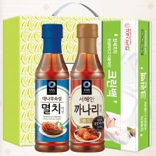 청정원 멸치액젓 까나리액젓 크린백(3종)
