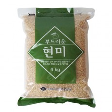 국내산 부드러운 현미 4kg(1봉지)