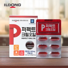 일동 퍼펙트 크릴오일 1000mg x 60캡슐