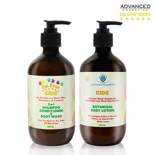 식스스타 유아용 3in1 500ml +  바디로션500ml