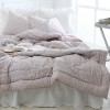 [쉐모아] 미니플 핑크 차렵이불Q 2종세트(이불1P,베개커버2P)