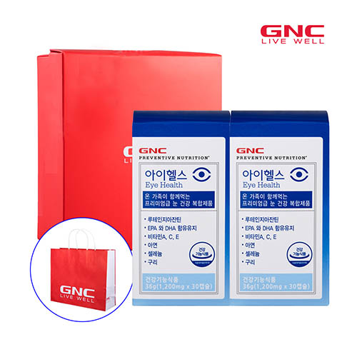 GNC 눈건강세트(아이헬스 30캡슐 30일분 * 2EA)