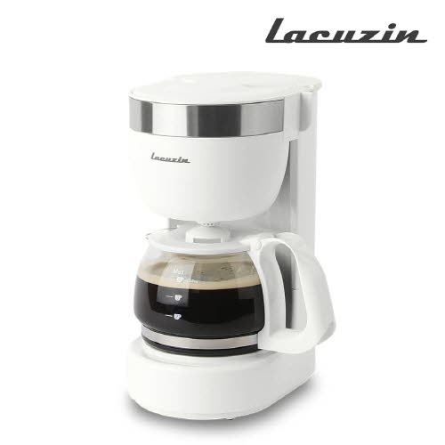 라쿠진 홈카페 미니 커피메이커 LCZ1002 화이트,버건디,네이비,블랙
