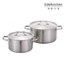 에델코첸 에디션 통3중 IH 스텐냄비 2종D