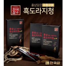 한국삼 홍삼담은 구증구포 흑도라지청스틱 10ml*30포