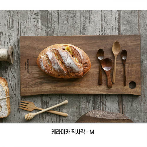 케라미카 원목 나무도마 중