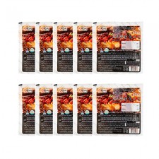 맘스덕 오리연탄불고기 매콤한맛 200g x 10팩