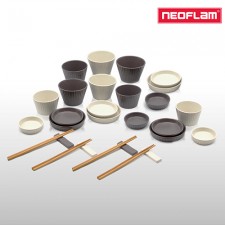 [네오플램] 고운 4인 도자기 28p 식기세트