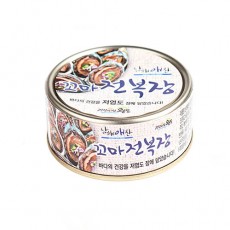 전남완도 저염식 특허간장 남해애찬 꼬마전복장캔100g