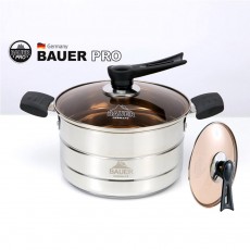 [BAUER PRO GERMANY]독일 바우어 프로 3중바닥 IH 냄비 24cm 곰솥