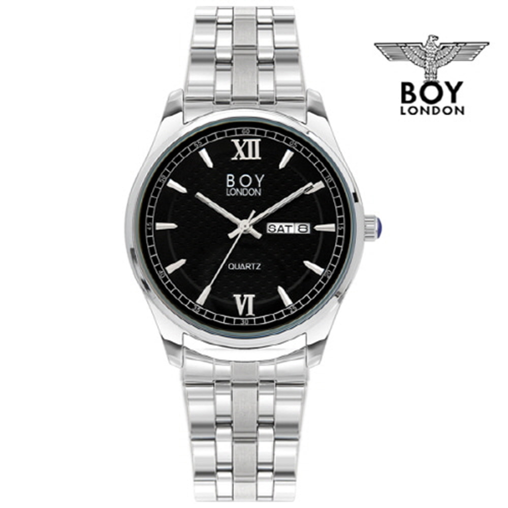 BOY LONDON 보이런던 남성 메탈밴드 시계 BLD5235MBK