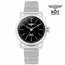 BOY LONDON 보이런던 남녀 공용 매쉬밴드 시계 BLD5505BK