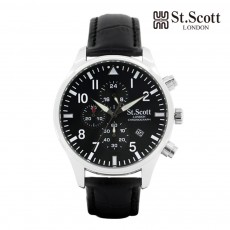 [St.Soott]세인트스코트 남성시계 ST3052L-SBB