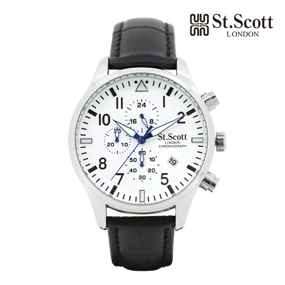 [St.Soott]세인트스코트 남성시계 ST3052L-SSB