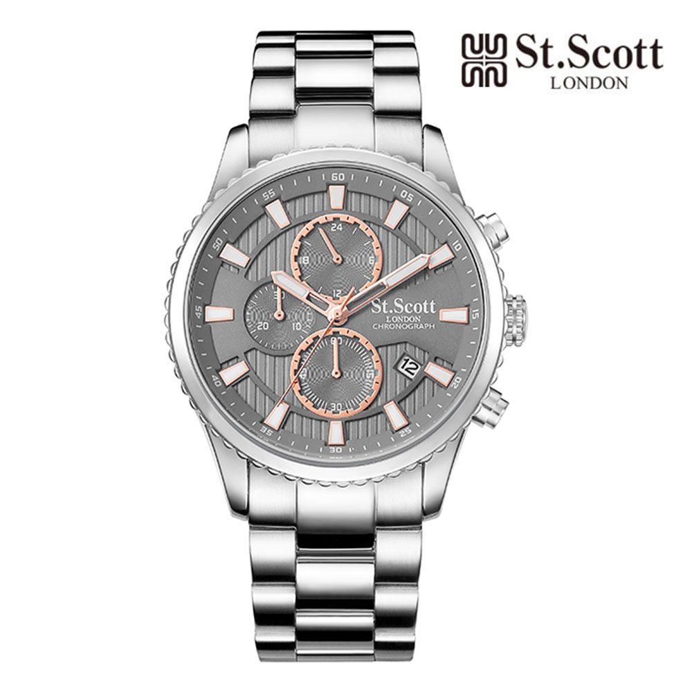 [St.Soott]세인트스코트 남성시계 ST3053SGS
