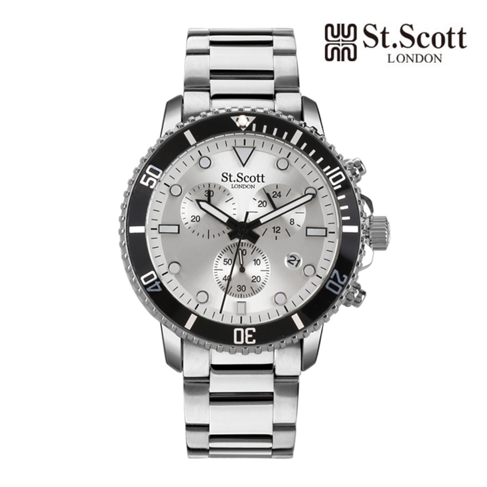 [St.Soott]세인트스코트 남성시계 ST5104BSS