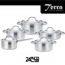 테라 통3중스텐냄비 24전골