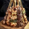 40년전통 대구 서문시장 수제 순살 파닭꼬치1팩 - 10꼬치 (총 500g) 소스1개증정