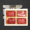 1등급 숙성 한우암소 꽃등심 정육 혼합세트 2호 1.6kg (꽃,불,국)