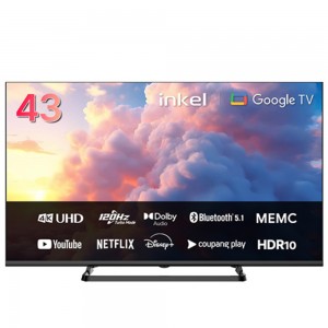 인켈 구글 안드로이드 43인치 UHD 스마트 TV SUS430CHD (배송기사 직접방문 벽걸이설치)